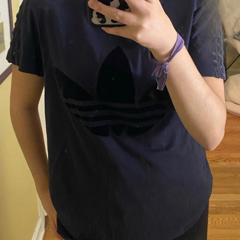 ADIDAS ORIGINALS RARE VINTAGE BOYFRIEND TEE - Picture 4 of 6